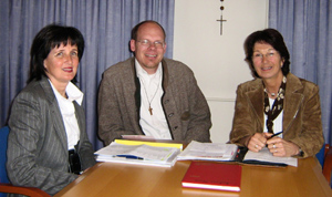 Andrea Gottstein, Diakon Andreas Sturm,  Brigitte