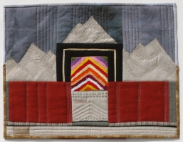 Detail eines Quilts