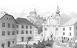 Imster Kalvarienberg 1842. Archiv: Museum im Ballhaus
