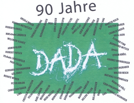 Plakat zu "90 Jahre Dada"