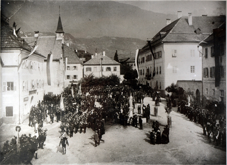 Feier zur Eröffnung des Schießstandes, 1890