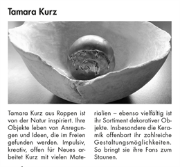 Tamara Kurz, Manufaktur - ©Kunststraße Imst